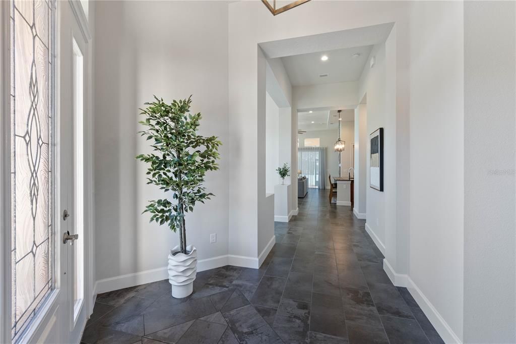 Foyer View into House