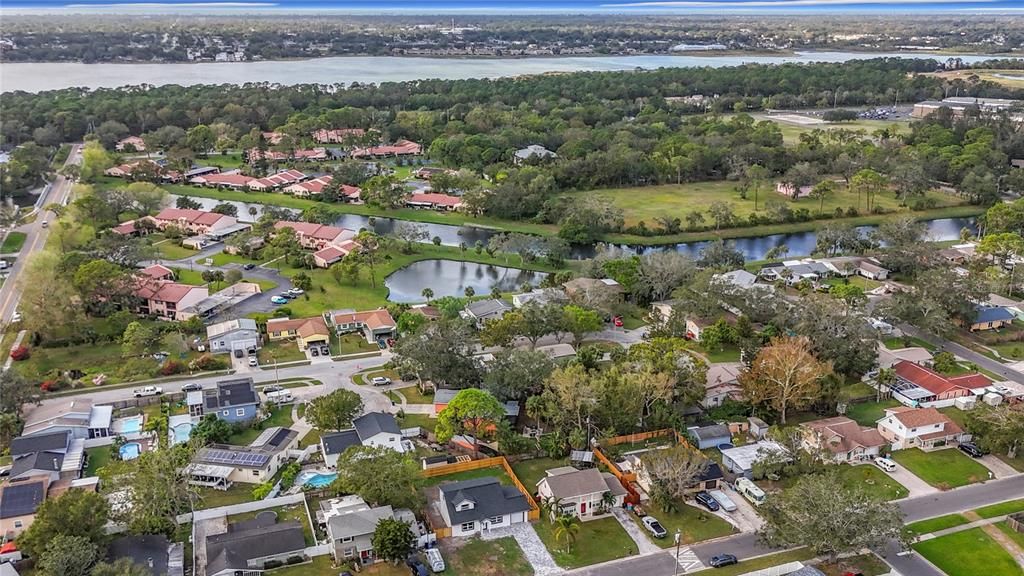 Aerial to the West - Lake Seminole