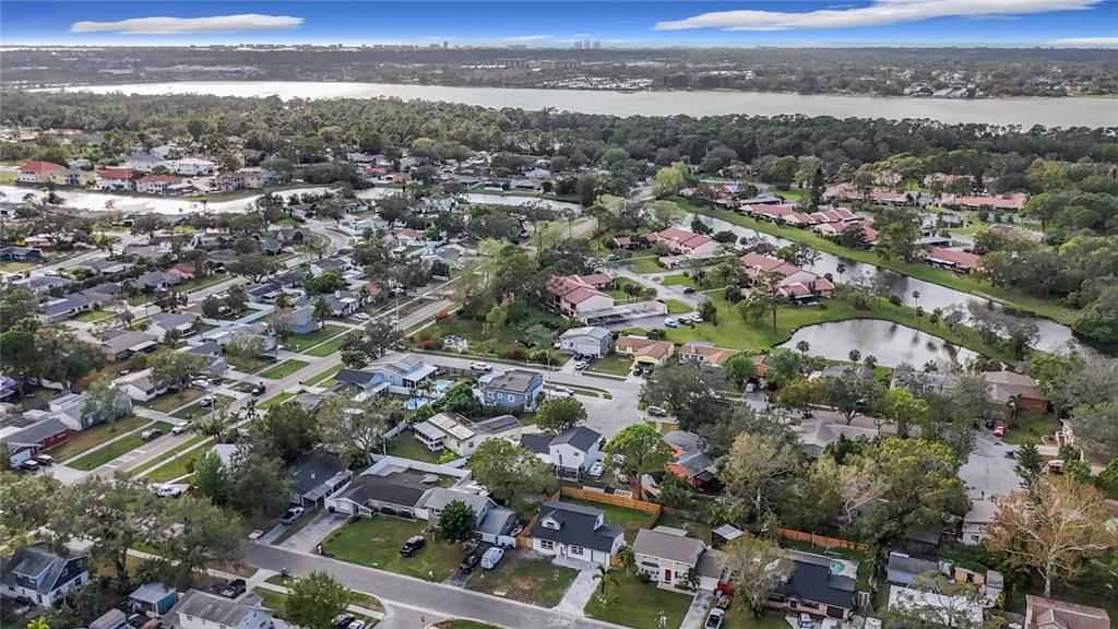 Aerial to the West - Lake Seminole