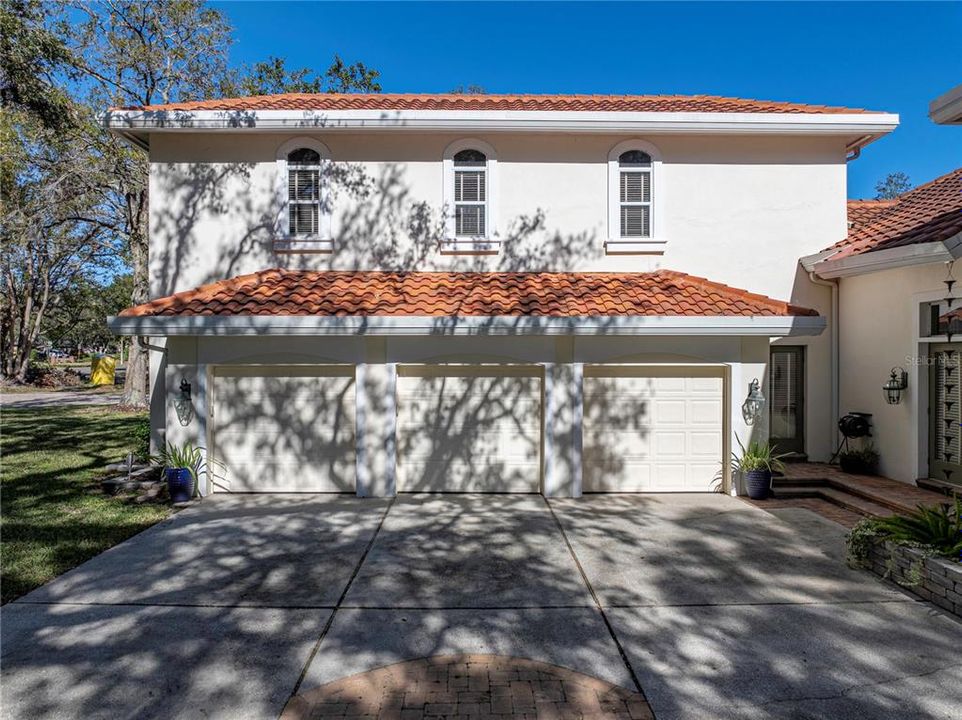 Three-Car Garage