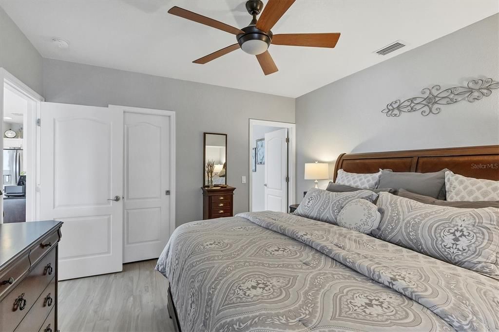 Primary Bedroom with Ensuite and Walk-in Closet