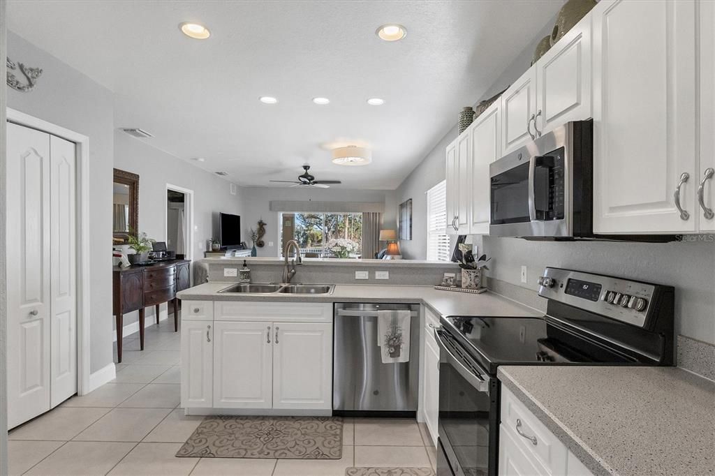 large Built-in Pantry