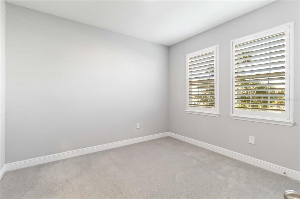 Bedroom 2/4 with Closet Organizers