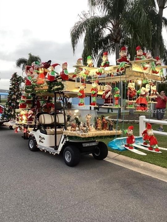 Cart parade