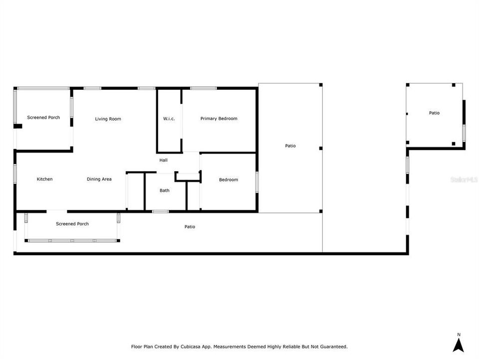 На продажу: $325,000 (2 спален, 1 ванн, 858 Квадратных фут)