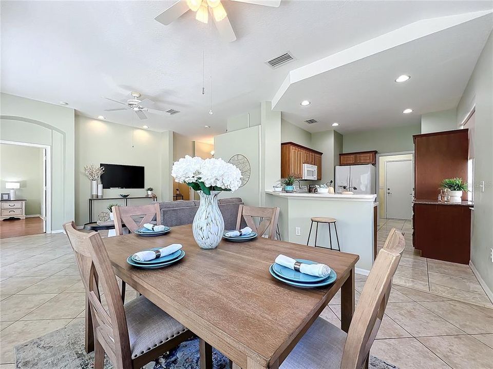 Great Room ~ Living Room/Dining Area/Kitchen Combo