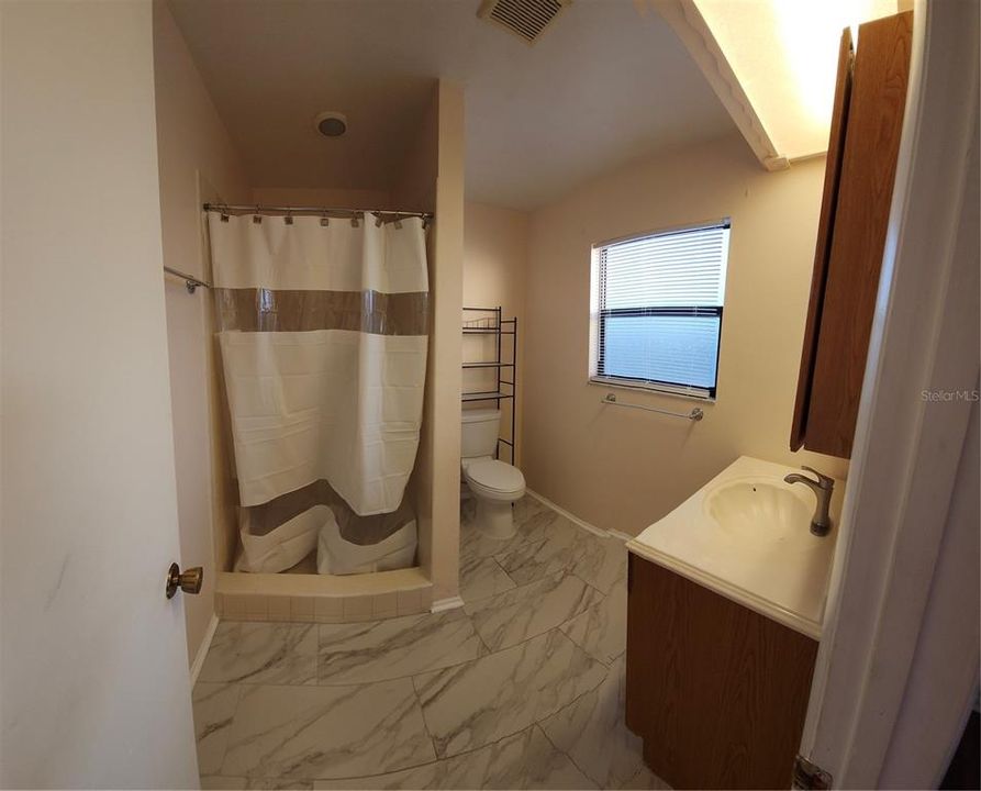 Master Bathroom with shower