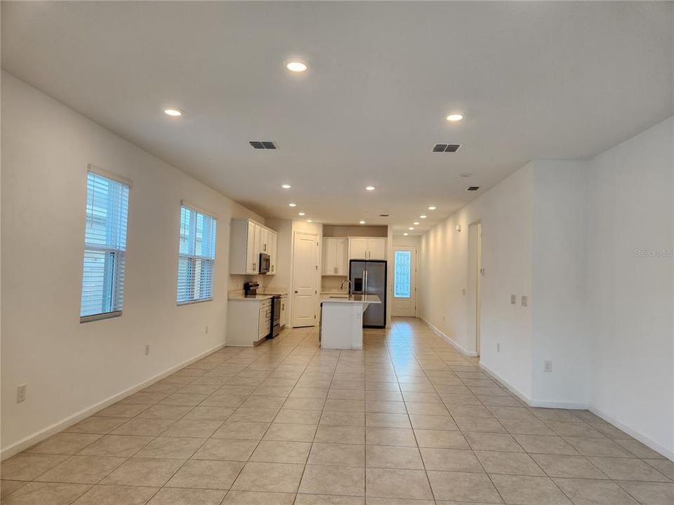 Living room & Kitchen view