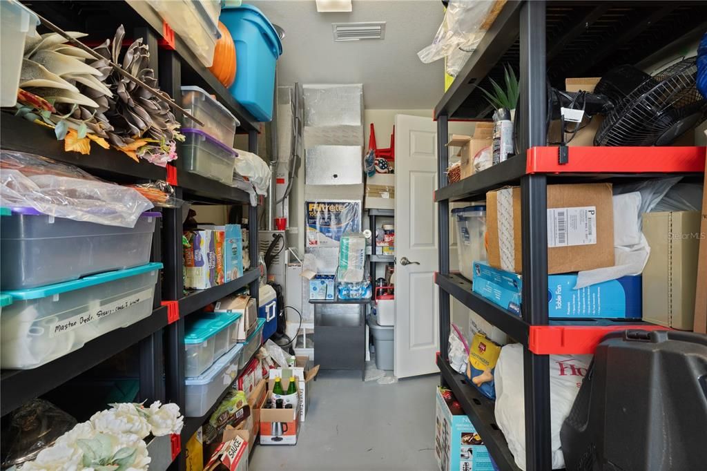 Climate Controlled Storage Room