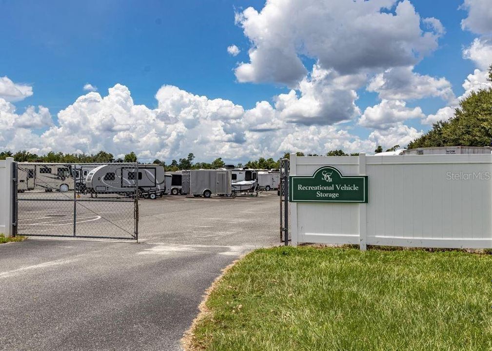 RV Storage Area