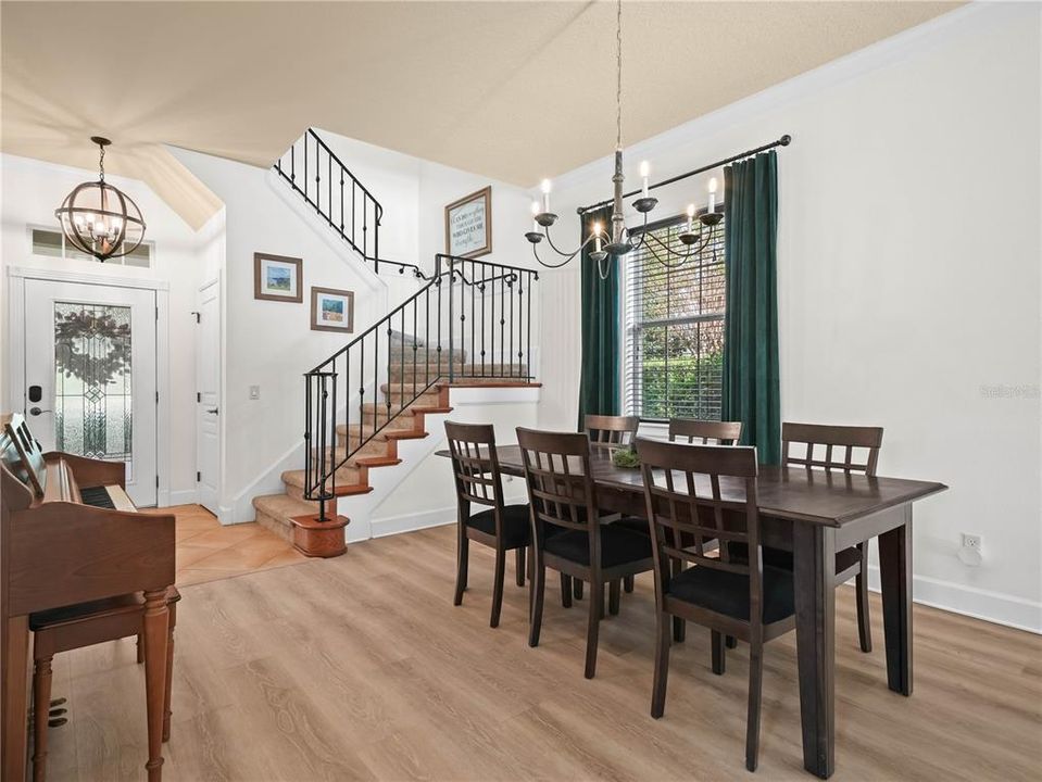 Formal Dining Room opens to Living Room