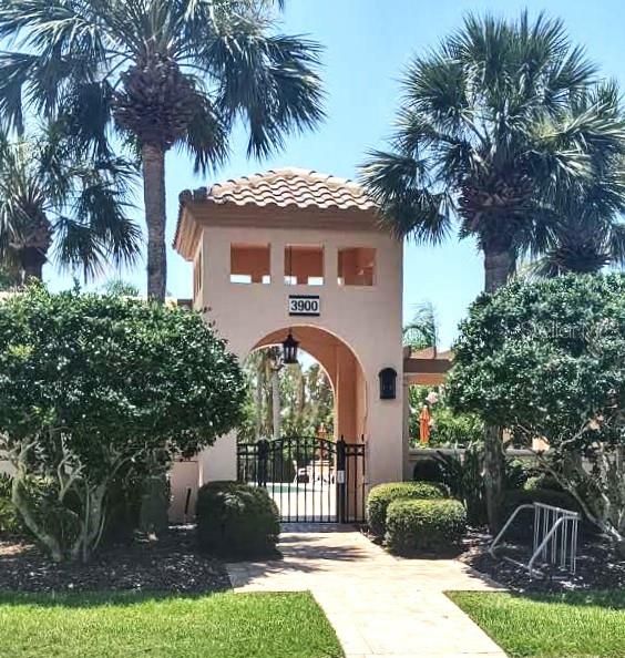 Entry to the community pool 3900 Mira Lago Drive