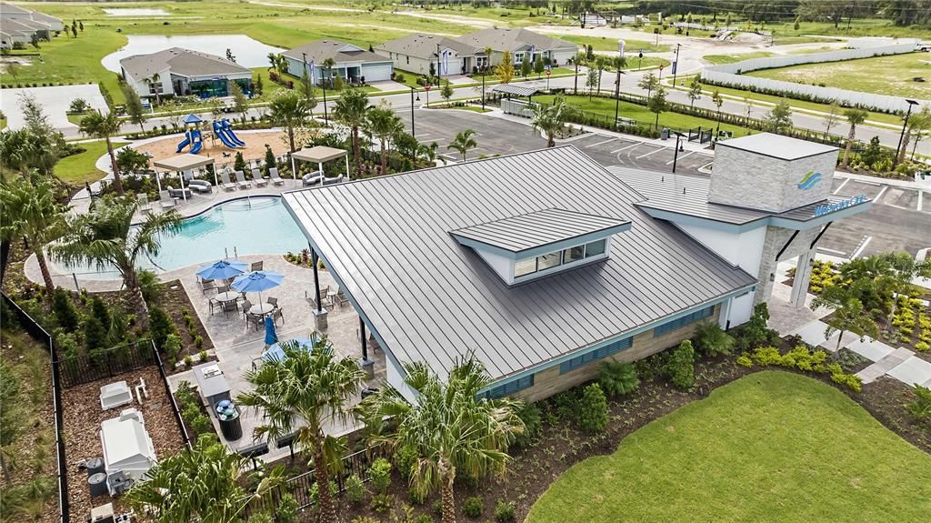 Aerial View of Amenity Center