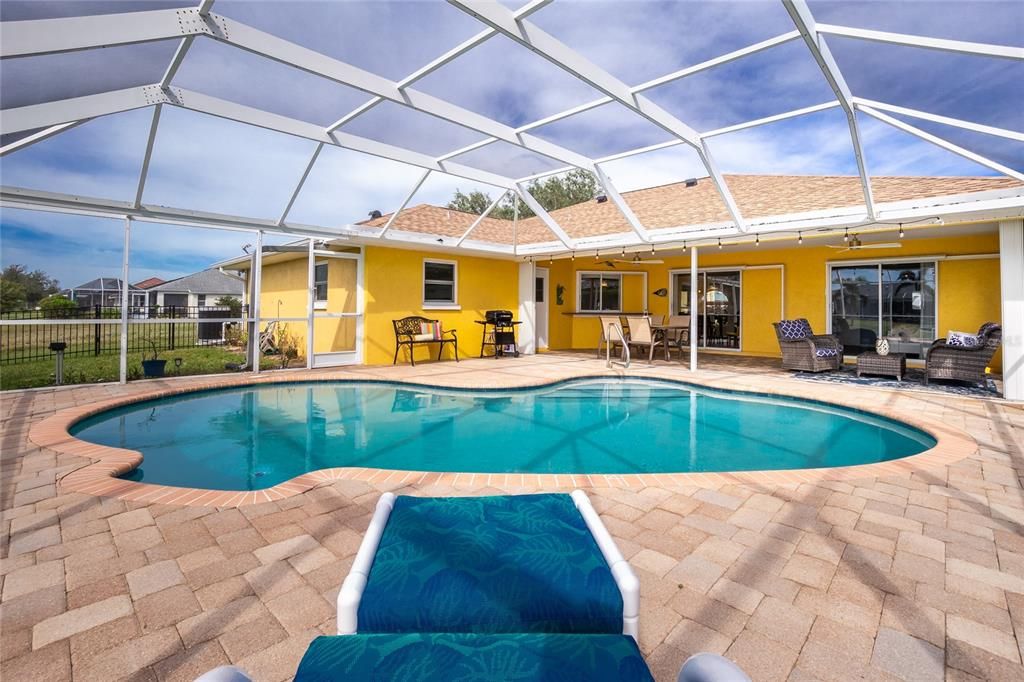 Pool with View of Canal