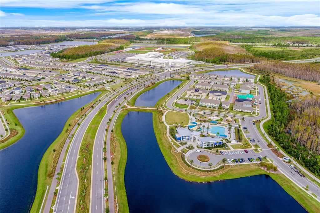 Residents of the Meridian Park/Starwood community will have access to fantastic amenities, from the COMMUNITY POOL complete with a SPLASH PARK and WATER SLIDE to the fitness center, picnic areas and playground, plus you are centrally located to the Lee Vista/Vista Lakes and Lake Nona areas for all the shopping, dining and recreation you could ask for!