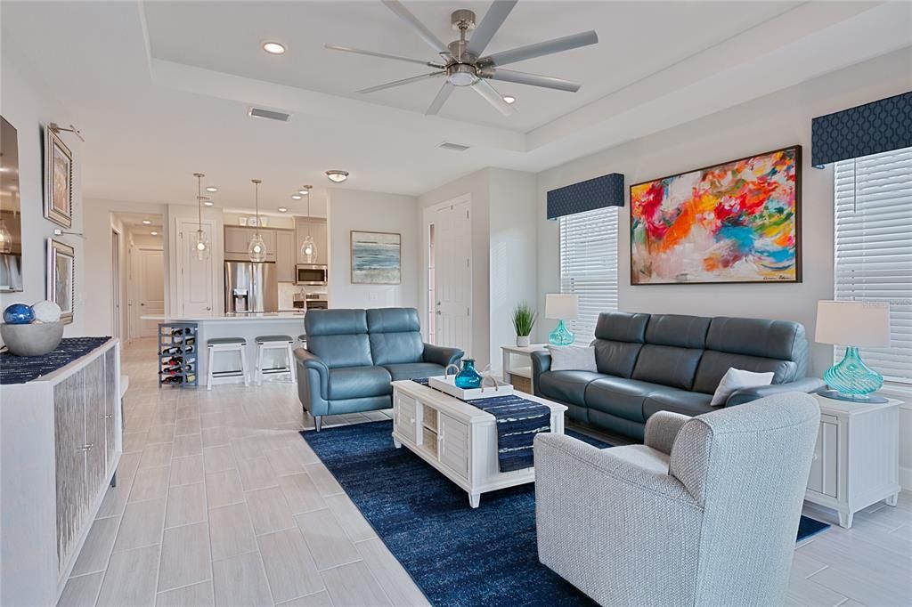 Open & Airy Living Room