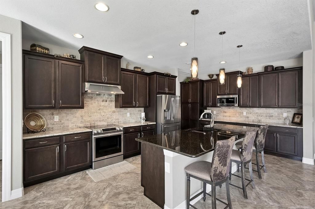 Chef's Kitchen with Large Kitchen Island!