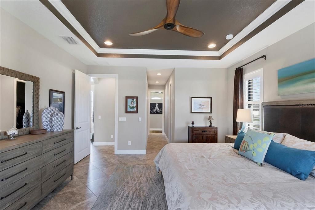 Master Suite with EnSuite Bath and 2 Large Custom Closets!