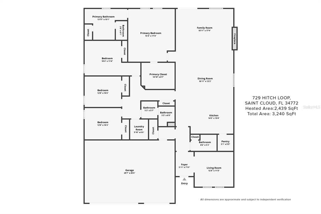 For Sale: $479,000 (4 beds, 2 baths, 2439 Square Feet)