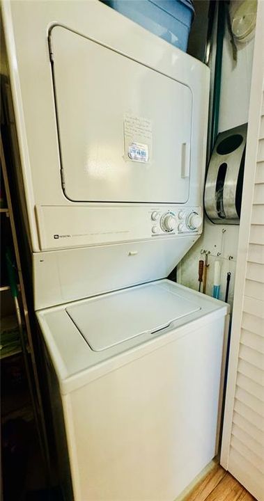 Stackable Washer/Dryer in Kitchen Closet Area