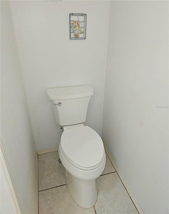 Primary water closet area