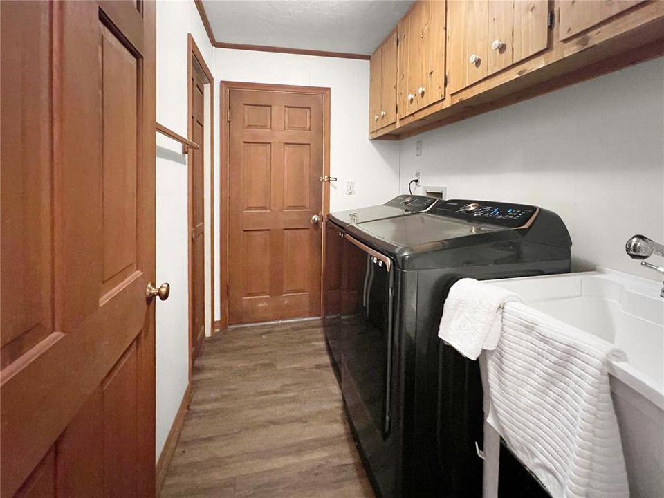 Laundry Room leading to garage