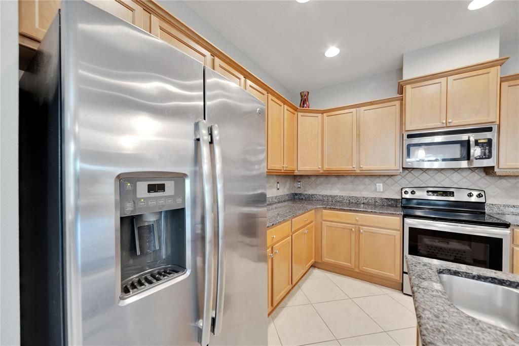 Stainless steel appliances