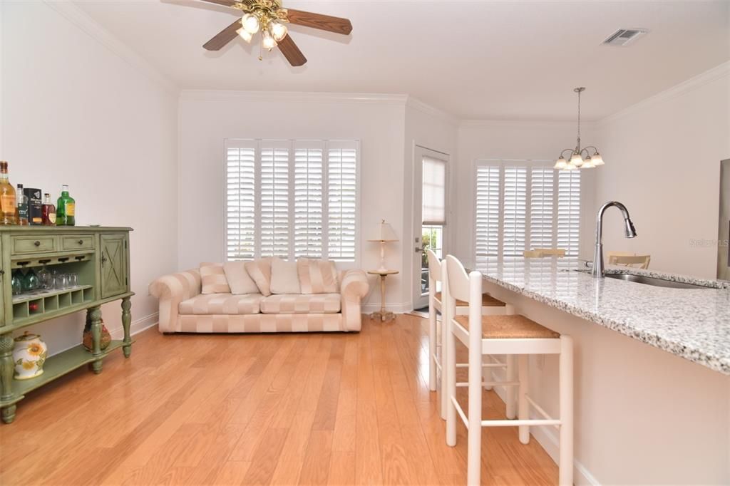 Family Room off Kitchen