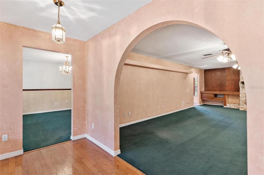 Foyer leading to Living Area