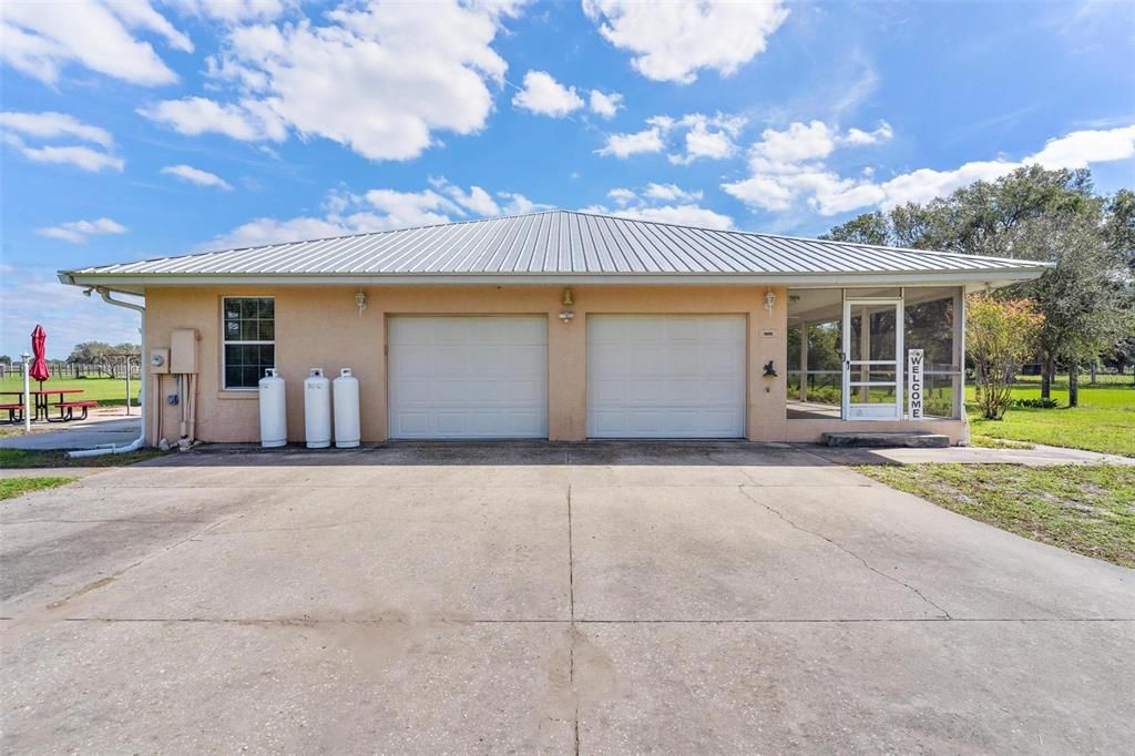 Two Car Garage