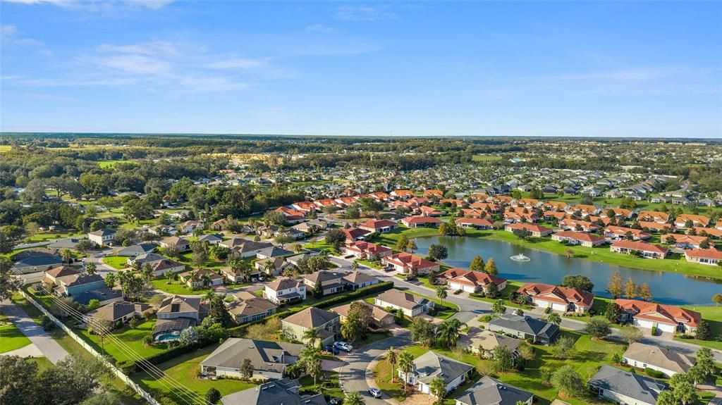 Aerial View of the Home