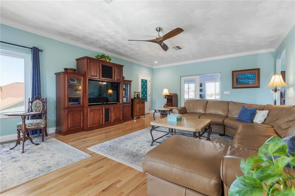 Upstairs family room