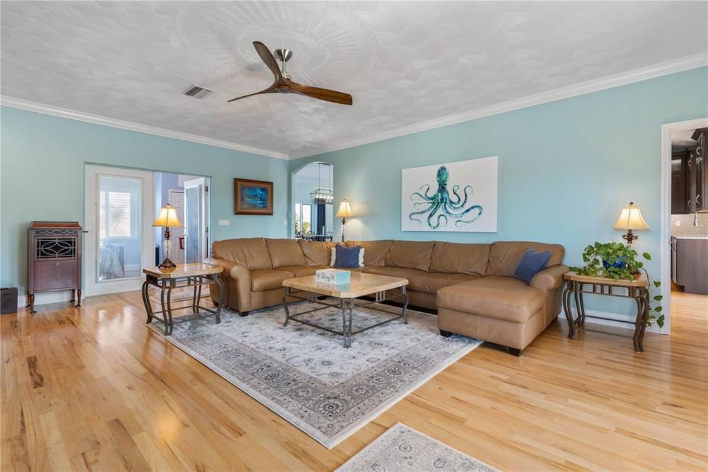 Upstairs family room