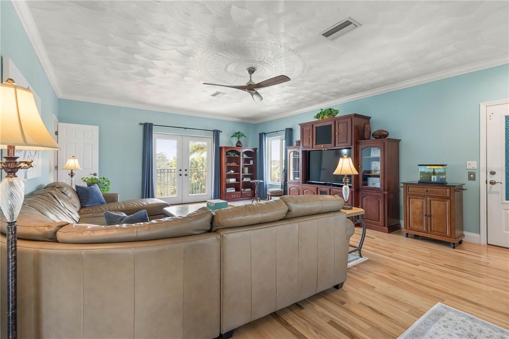 Upstairs family room