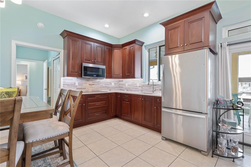 Downstairs guest kitchen