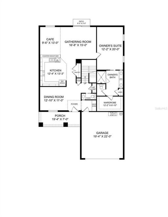 Floor Plan - First Floor