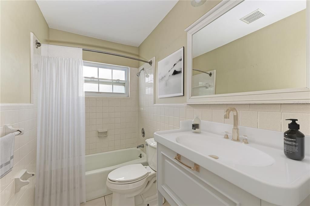 Current second bathroom