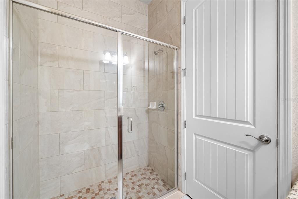 Jack and Jill Hallway Full Bath Stand up Shower