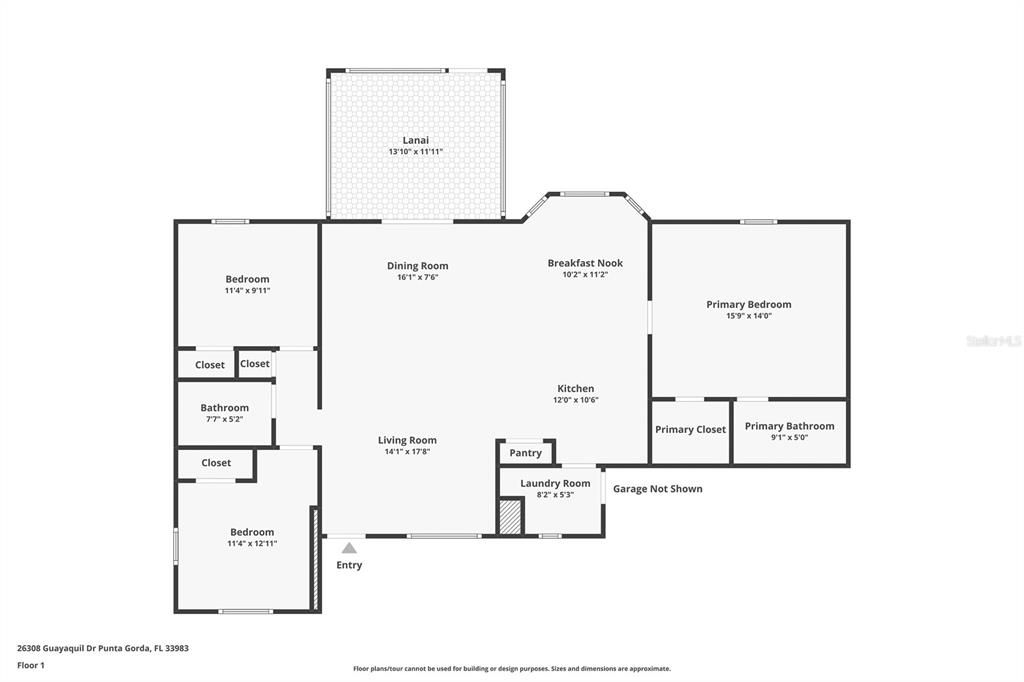 For Sale: $299,000 (3 beds, 2 baths, 1372 Square Feet)