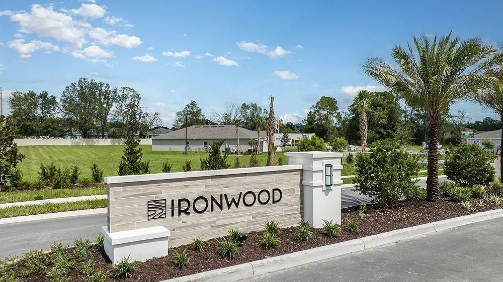 Ironwood Community Entrance