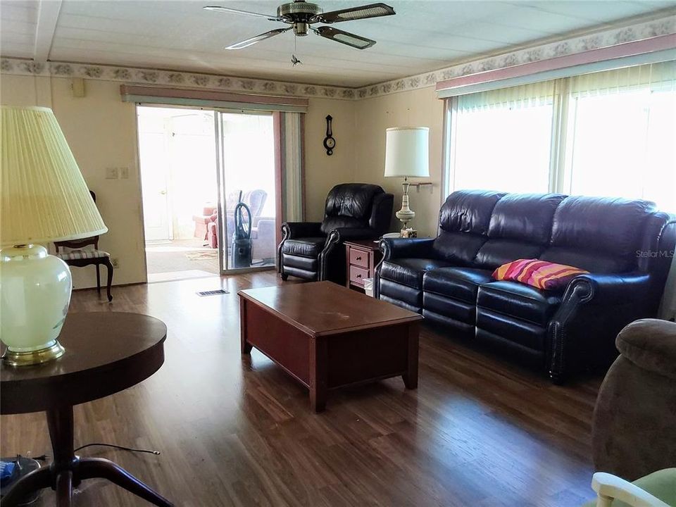 View of Living room from hall