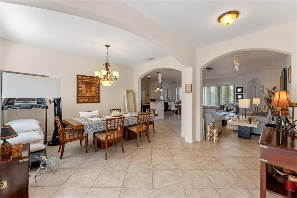 Dining and foyer