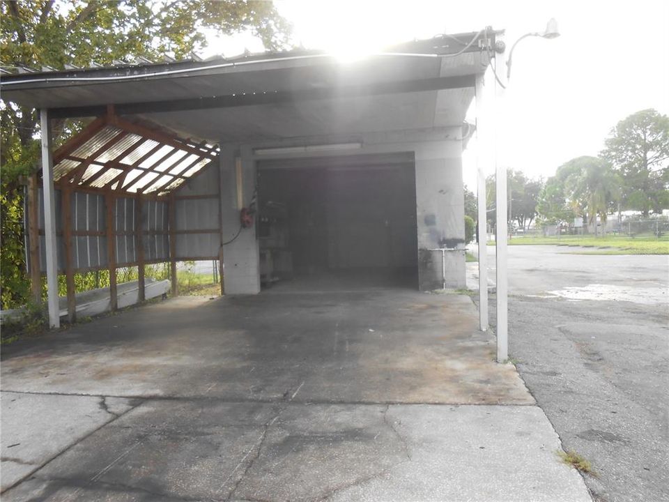 Front of Garage