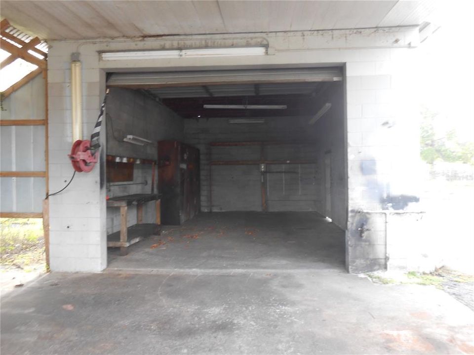 Inside Garage