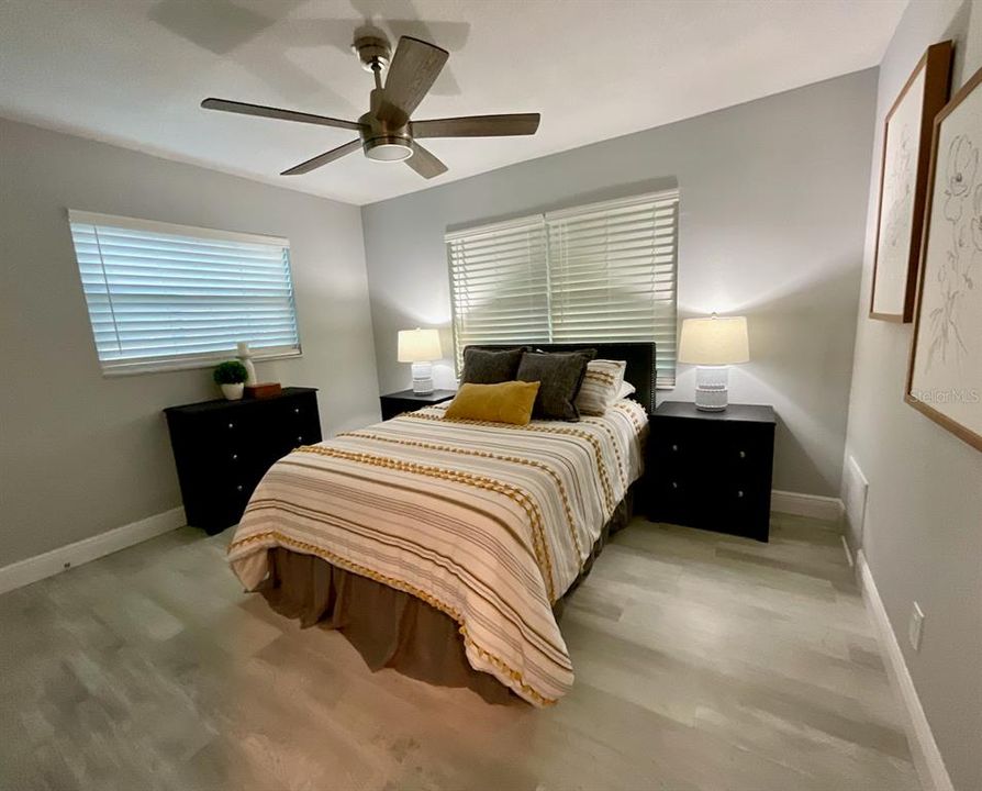 Guest bedroom front of house