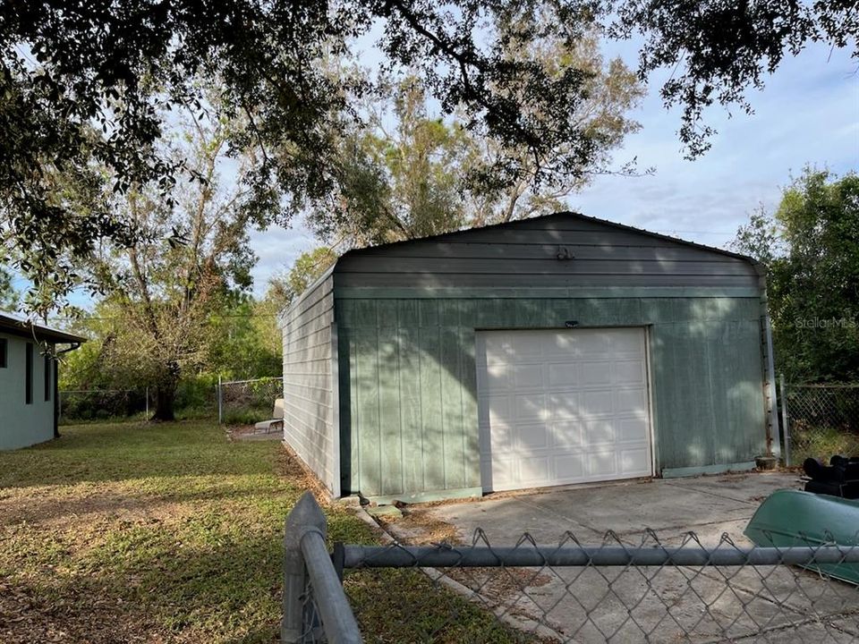 Metal outbuilding