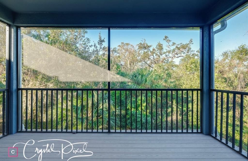 Master bedroom balcony