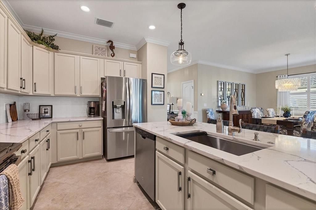 Kitchen- Upgraded Quartz Counters