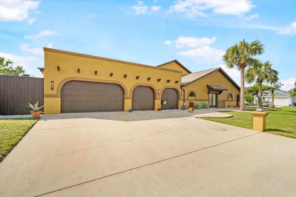 garage and breezway