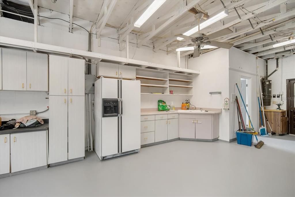 garage kitchen